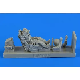   Aerobonus Soviet Fighter Pilot w.ejection seat for Su-27 Flanker f.Academy – figura makett