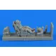 Aerobonus Soviet Fighter Pilot w.ejection seat for Su-27 Flanker f.Academy – figura makett