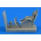 Aerobonus Soviet Fighter Pilot w. seat for I-153 – figura makett