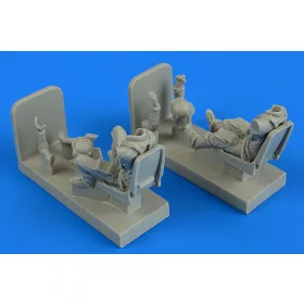   Aerobonus German Luftwaffe Pilot & Operator with seats f.Me-262B-1A/U1 – figura makett