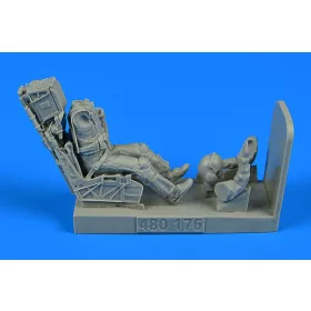   Aerobonus US Navy Fighter/Attack Pilot w.ejection seat for F/A-18E/F – figura makett