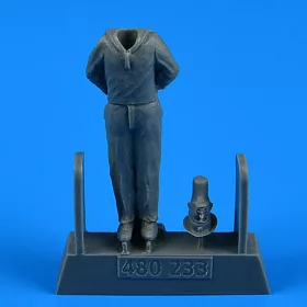   Aerobonus Kriegsmarine WWII Ceremony-Sailor f.German Submarine U-Boat TypeVIIC f.Trumpeter – 1:48 figura (480233) makett