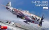 MiniArt P-47D-30RE Thunderbolt. Basic Kit – 1:48 repülőgép makett