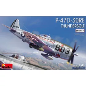   MiniArt P-47D-30RE Thunderbolt. Basic Kit – 1:48 repülőgép makett