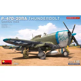   MiniArt P-47D-20RA Thunderbolt. Saipan, 1944. Advanced Kit – 1:48 repülőgép makett
