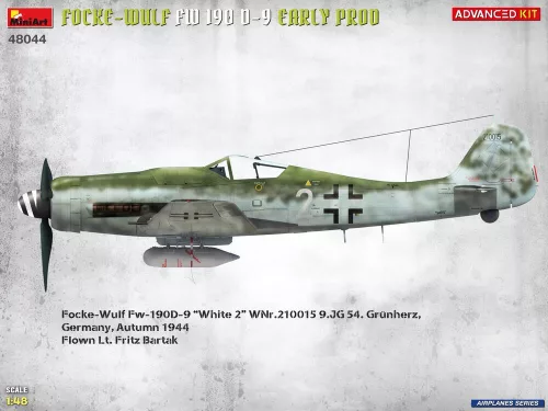 MiniArt Focke-Wulf Fw 190D-9 Early Prod. Advanced Kit – 1:48 repülőgép makett
