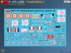 MiniArt P-47D-22RE Thunderbolt. French Service. Basic Kit – 1:48 repülőgép makett