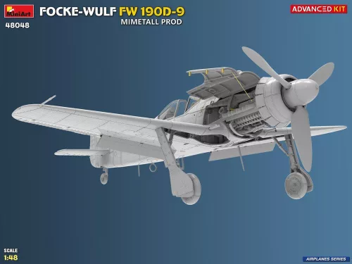 MiniArt Focke-Wulf Fw 190D-9. Mimetall Prod. Advanced Kit – 1:48 repülőgép makett