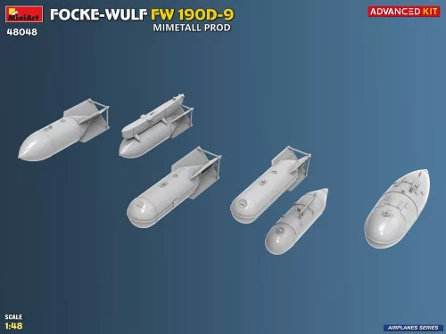 MiniArt Focke-Wulf Fw 190D-9. Mimetall Prod. Advanced Kit – 1:48 repülőgép makett