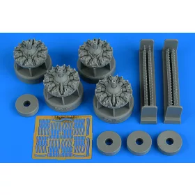   Aires B-17G flying fortress engine set for HK Model - motorkészlet