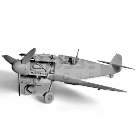 Zvezda Messerschmitt Bf-109 F4 makett 1:48 (4806Z)