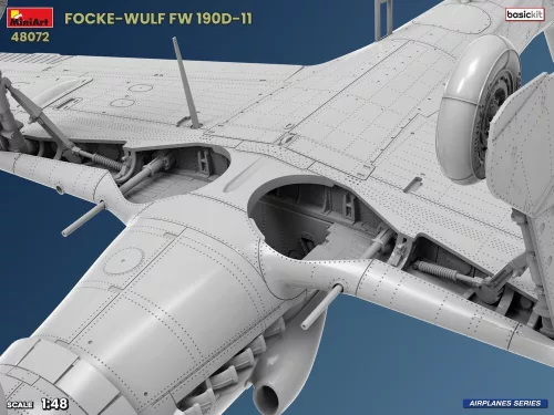 MiniArt Focke-Wulf Fw 190D-11. Basic Kit – 1:48 repülőgép makett