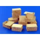 Plus Model U.S.Wooden crates for condensed milk – dioráma kellék makett