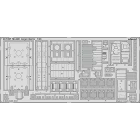   Eduard Accessories Mi-24D cargo interior for EDUARD - Mi-24D tehertér-részletező készlet