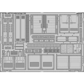   Eduard Accessories SR-71A undercarriage for REVELL - futómű-részletező készlet