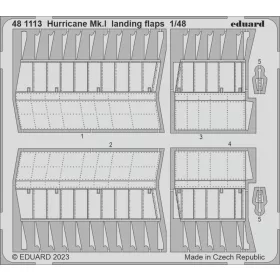   Eduard Accessories Hurricane Mk.I landing flaps 1/48 HOBBY BOSS - fékszárnyak