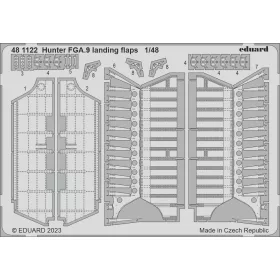   Eduard Accessories Hunter FGA.9 landing flaps  1/48 AIRFIX - fékszárnyak