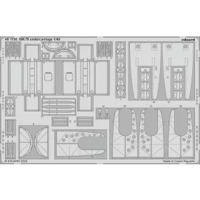   Eduard Accessories SM.79 undercarriage 1/48 EDUARD - futómű-részletező készlet