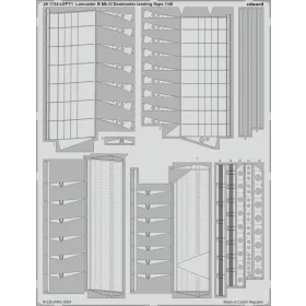   Eduard Accessories Lancaster B Mk.III Dambuster landing flaps 1/48 HKM - fékszárnyak