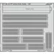 Eduard Accessories B-17F ammo feed chutes 1/48 - fegyverzet-részletező készlet