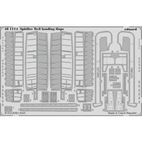   Eduard Accessories Spitfire Tr.9 landing flaps  AIRFIX - fékszárnyak