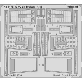   Eduard Accessories A-4C air brakes for Hobby Boss - légfékek