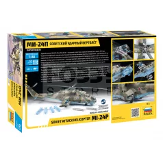 Zvezda MIL Mi-24P Russ.Attack Helicopter makett 1:48 (4812Z)