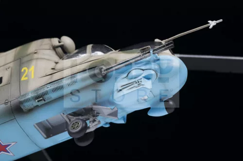 Zvezda MIL Mi-24P Russ.Attack Helicopter makett 1:48 (4812Z)