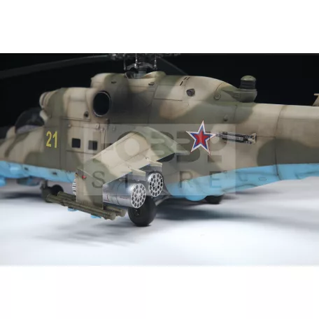 Zvezda MIL Mi-24P Russ.Attack Helicopter makett 1:48 (4812Z)