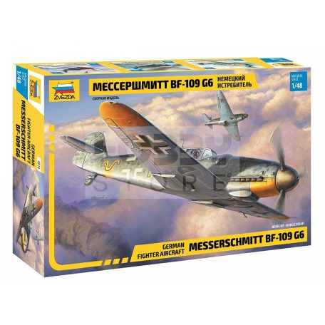 Zvezda Messerschmitt BF-109 G6 makett 1:48 (4816Z)