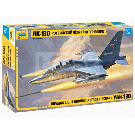 Zvezda YAK-130 Russian trainer fighter makett 1:48 (4821Z)