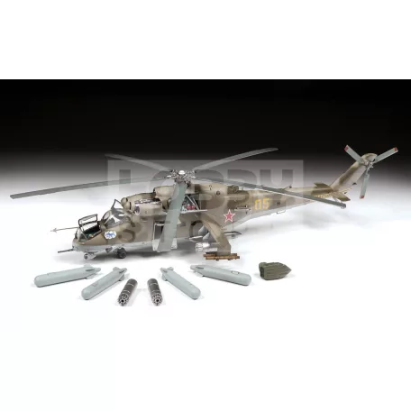 Zvezda MIL Mi-24 V/VP makett 1:48 (4823Z)