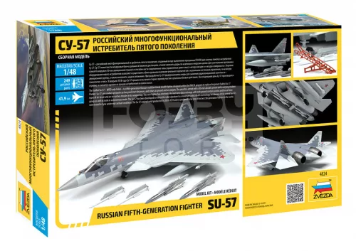 Zvezda Suchoi SU-57 makett 1:48 (4824Z)