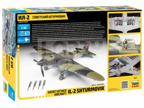 Zvezda IL-2 Stormovik makett 1:48 (4825Z)