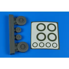   Aires E-2 Hawkeye/C-2 Greyhound wheels paint masks for Kinetic - kerekek