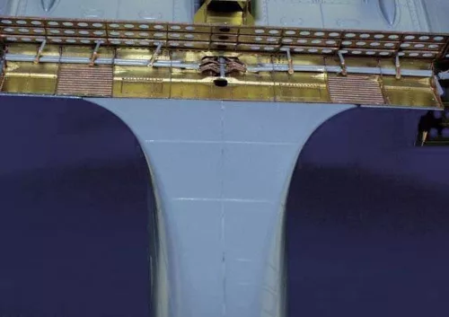 Eduard Accessories SBD-3 Dauntless Landeklappen Flaps - fékszárnyak – kormányfelület-részletező készlet