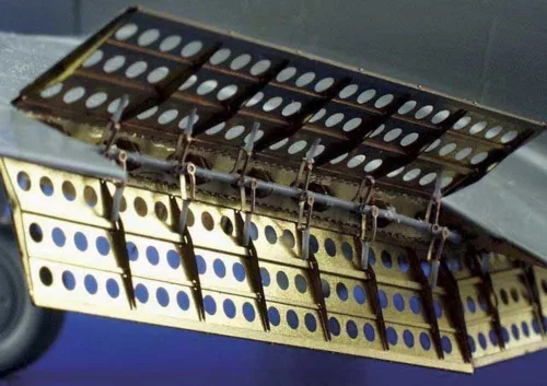 Eduard Accessories SBD-3 Dauntless Landeklappen Flaps - fékszárnyak – kormányfelület-részletező készlet