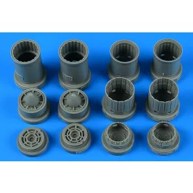   Aires F-4E/EJ/J/S Phantom II exhaust nozzles for ZOUKEI MURA - hajtómű-fúvócsövek