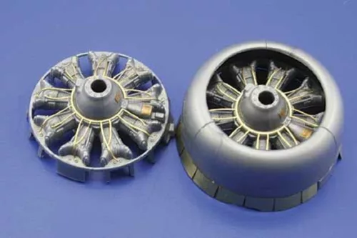 Eduard Accessories B-17G Flying Fortress engines für Revell/Monogram Bausatz - B-17G Flying Fortress motorok részletező fotómaratása
