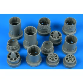   Aires F-4B/N/C/D & RF-4B/C Phantom II exhaust nozzles - hajtómű-fúvócsövek
