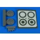 Aires K5Y Willow wheels & paint masks - kerekek festőmaszkkal