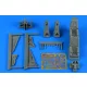 Aires Harrier T.4/T.4A cockpit set - cockpitkészlet