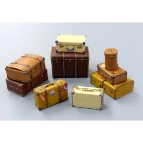 Plus Model Old suitcases – dioráma kellék makett