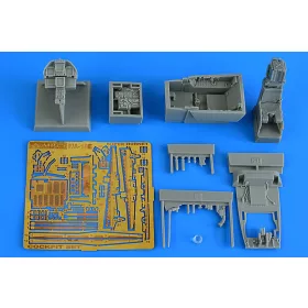   Aires F/A-18E Super Hornet cockpit set HOBBY BOSS - cockpitkészlet