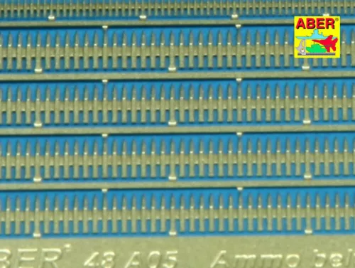 Aber Models Ammo belts .30 and .50 - .30 és .50 kaliberű lőszerhevederek