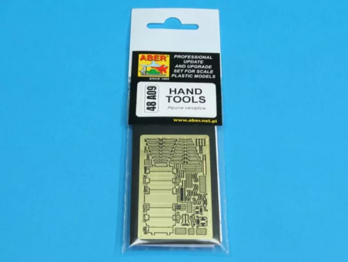 Aber Models Hand tools – 1:48 dioráma kellék makett