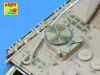 Aber Models Grilles for Sd.Kfz. 171 Panther, Ausf.G Late model - szellőzőrácsok