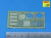 Aber Models Grilles for Sd.Kfz. 171 Panther, Ausf.G Late model - szellőzőrácsok