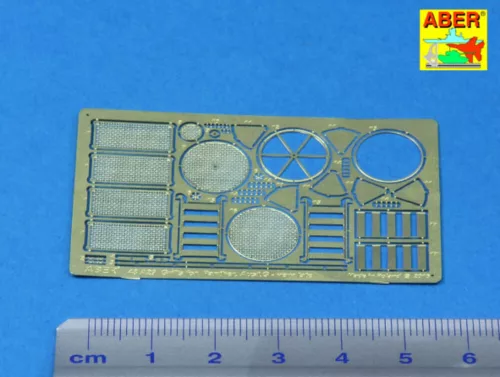 Aber Models Grilles for Sd.Kfz. 171 Panther, Ausf.G Late model - szellőzőrácsok