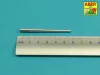Aber Models US 76,2 mm M7 tank barrel for M-10 - amerikai 76,2 mm-es M7 harckocsi-lövegcső